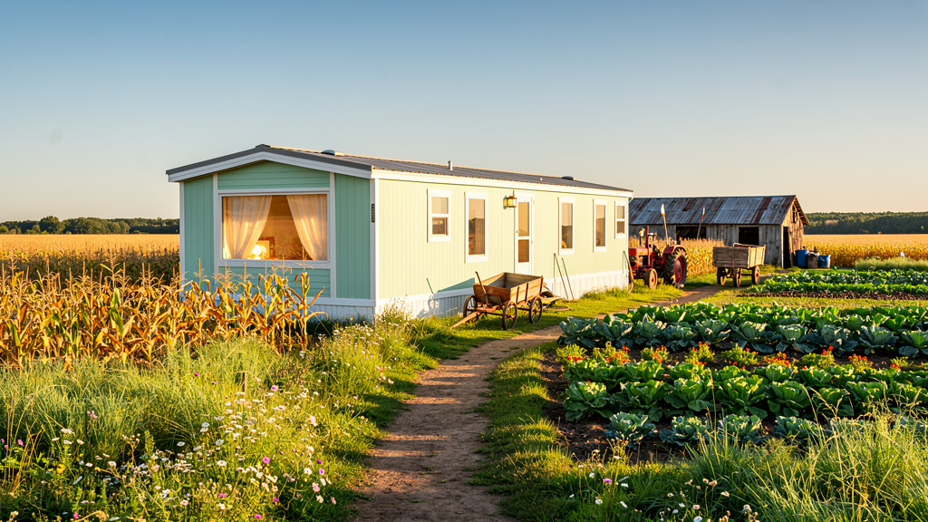 Mobile home sur terrain agricole : ce que dit la loi en 2026